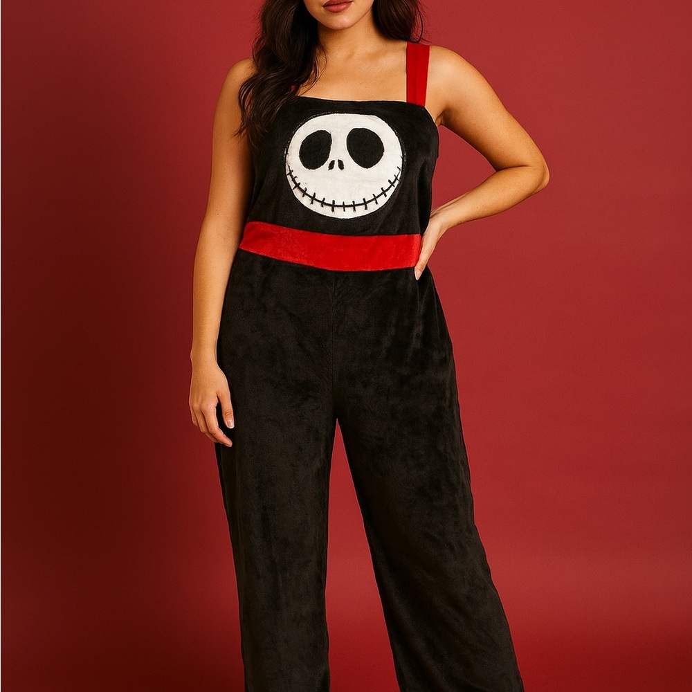 Black‎ and Red Women's Jumpsuit